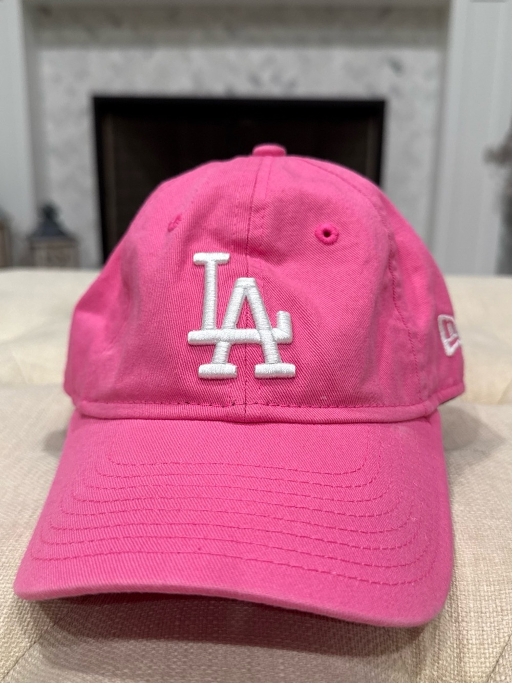 Pink dodger hat